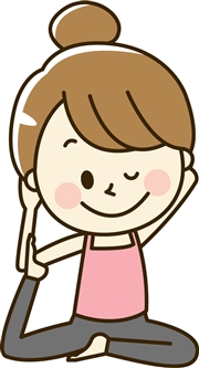 ホットヨガのイラスト